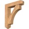 Ekena Millwork Westlake Arts and Crafts Smooth Bracket w/ Offset Brace, Western Red Cedar, 7 1/2"W x 34"D x 38"H BKT0806X34X38WTL03SWR - alternate 1